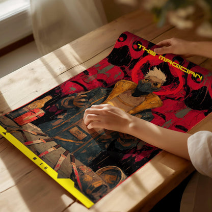 Cyberpunk Tarot: The Magician Poster | Tarot Art Print — view 4