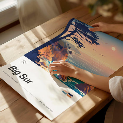 Big Sur California Poster | Travel Art Print — view 4
