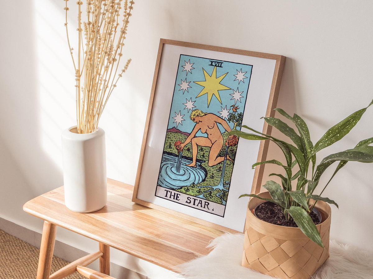 The Star Tarot Card Poster | Tarot Art Print — view 5