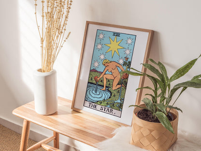 The Star Tarot Card Poster | Tarot Art Print — view 5