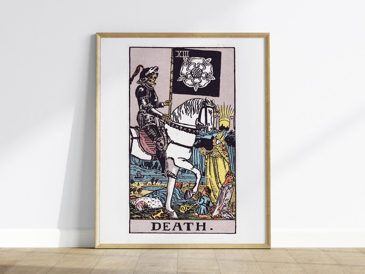 Death Tarot Poster | Tarot Art Print — view 2