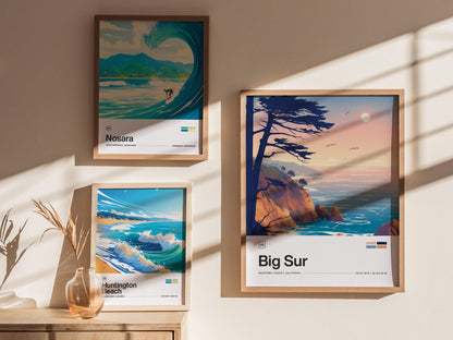 Big Sur California Poster | Travel Art Print — view 5