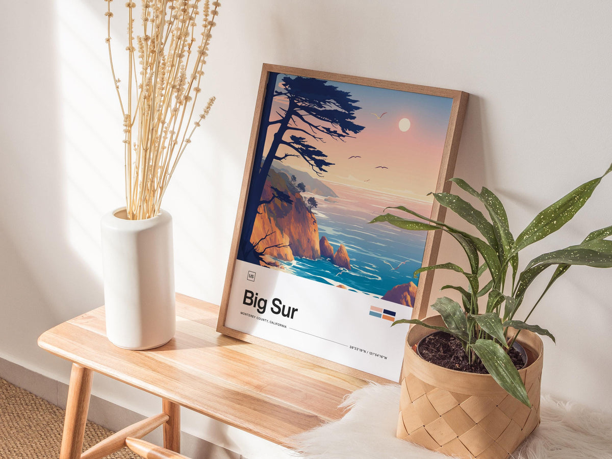 Big Sur California Poster | Travel Art Print — view 6