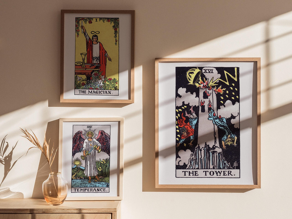 The Tower Tarot Poster | Tarot Art Print — view 6