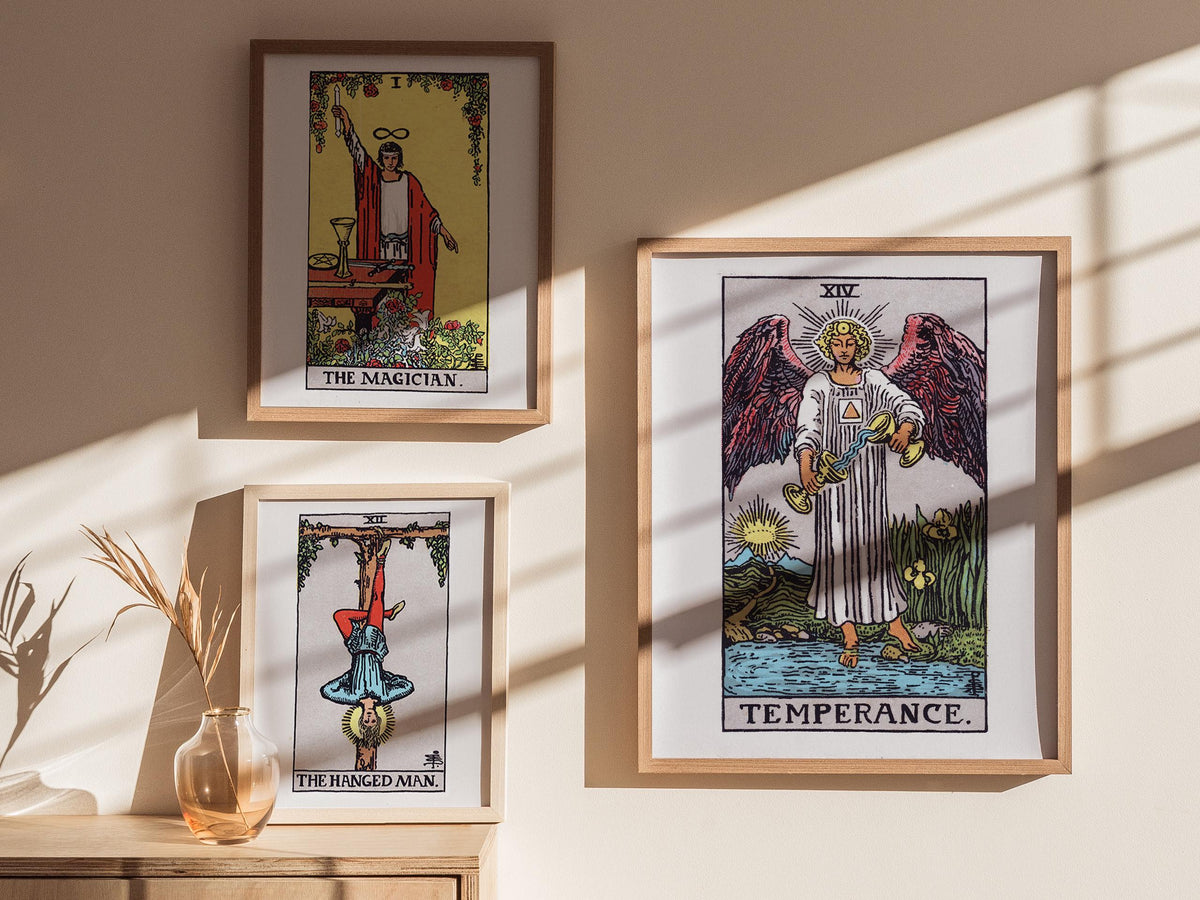 Temperance Tarot Poster | Tarot Art Print — view 6
