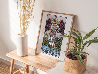 Temperance Tarot Poster | Tarot Art Print — view 5