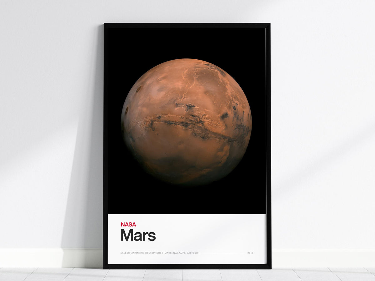 Mars Poster | Nasa Art Print