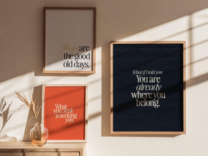 Motivational Typography Poster | Typography Art Print — view 6