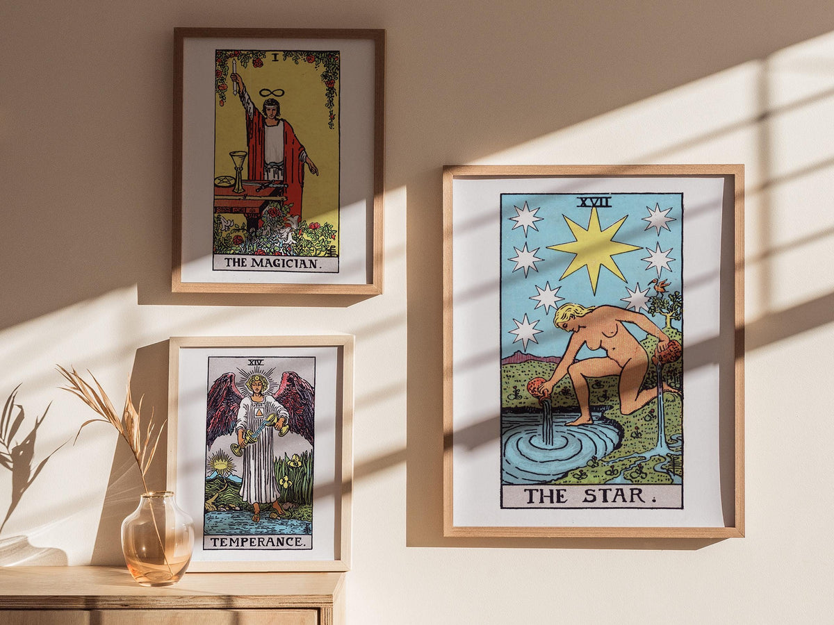 The Star Tarot Card Poster | Tarot Art Print — view 6