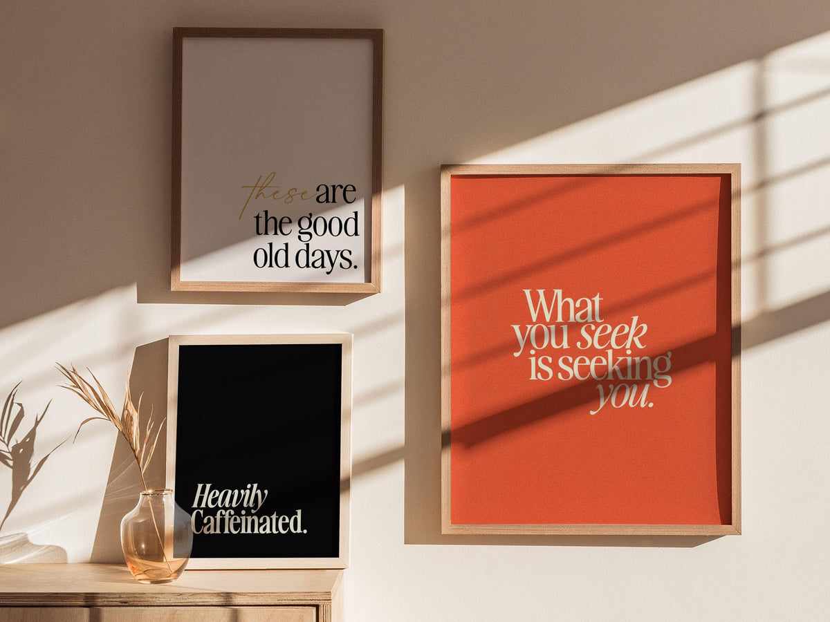 Inspirational Quote Poster | Typography Art Print — view 5