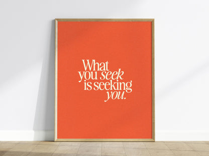 Inspirational Quote Poster | Typography Art Print — view 2