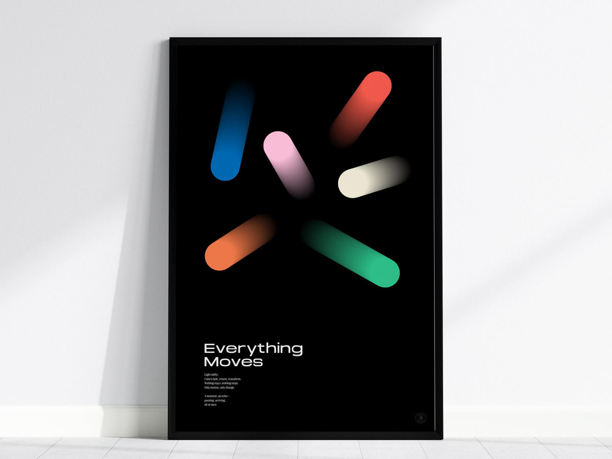 Minimalist Abstract Modern Design Art Poster | Typography Art Print