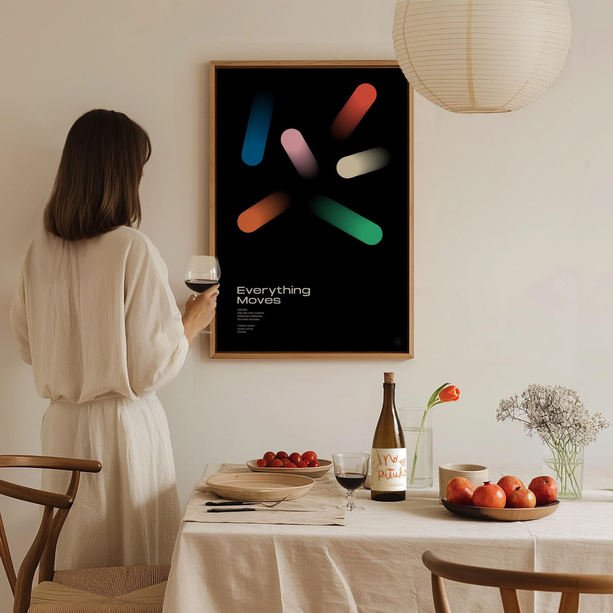 Minimalist Abstract Modern Design Art Poster | Typography Art Print — view 7