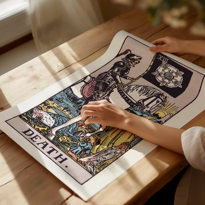 Death Tarot Poster | Tarot Art Print — view 5