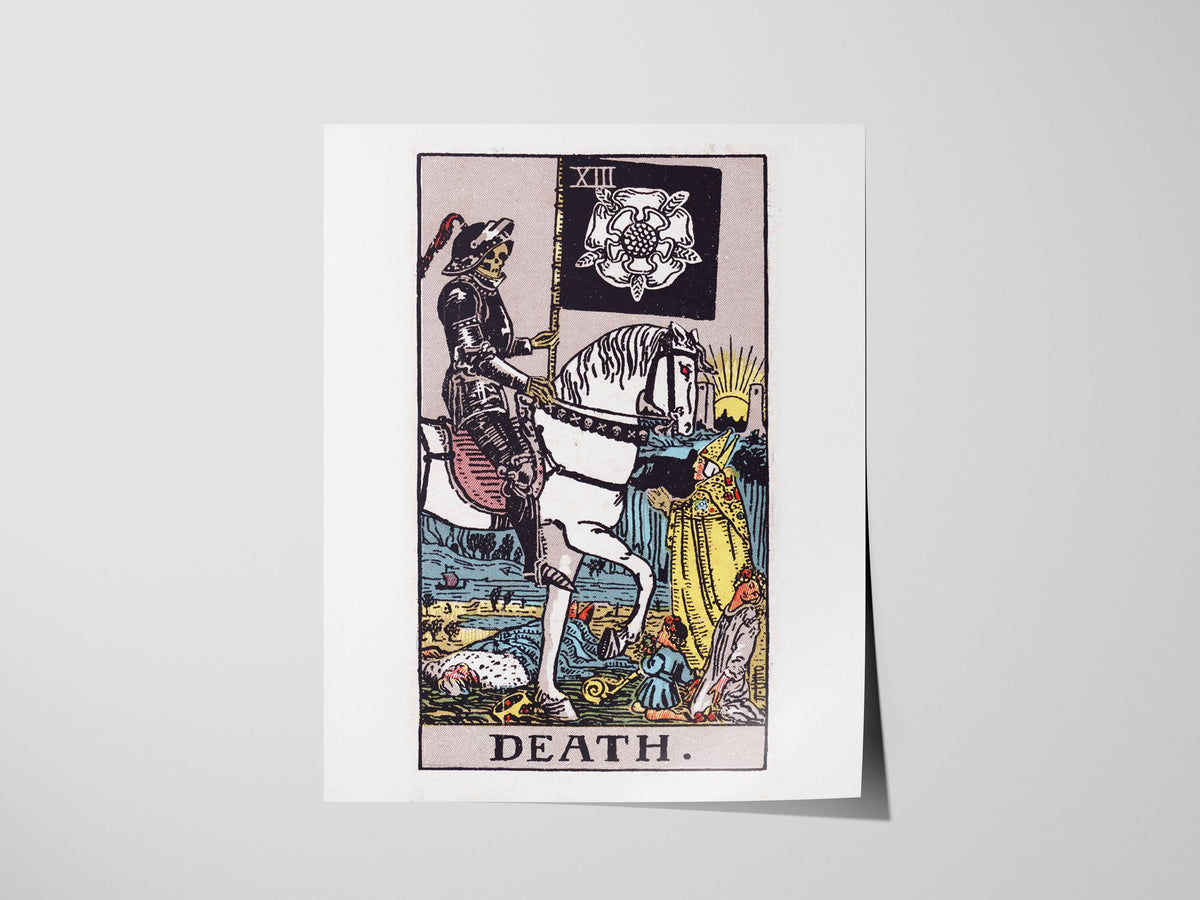 Death Tarot Poster | Tarot Art Print — view 3