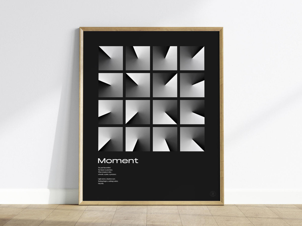 Minimalist Abstract Poster | Typography Art Print — view 2