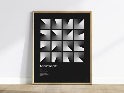 Minimalist Abstract Poster | Typography Art Print — view 2