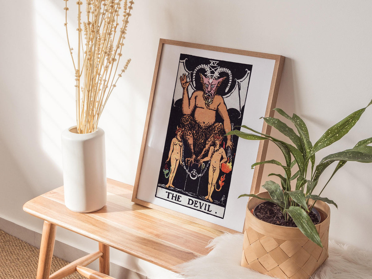 The Devil Tarot Poster | Tarot Art Print — view 5