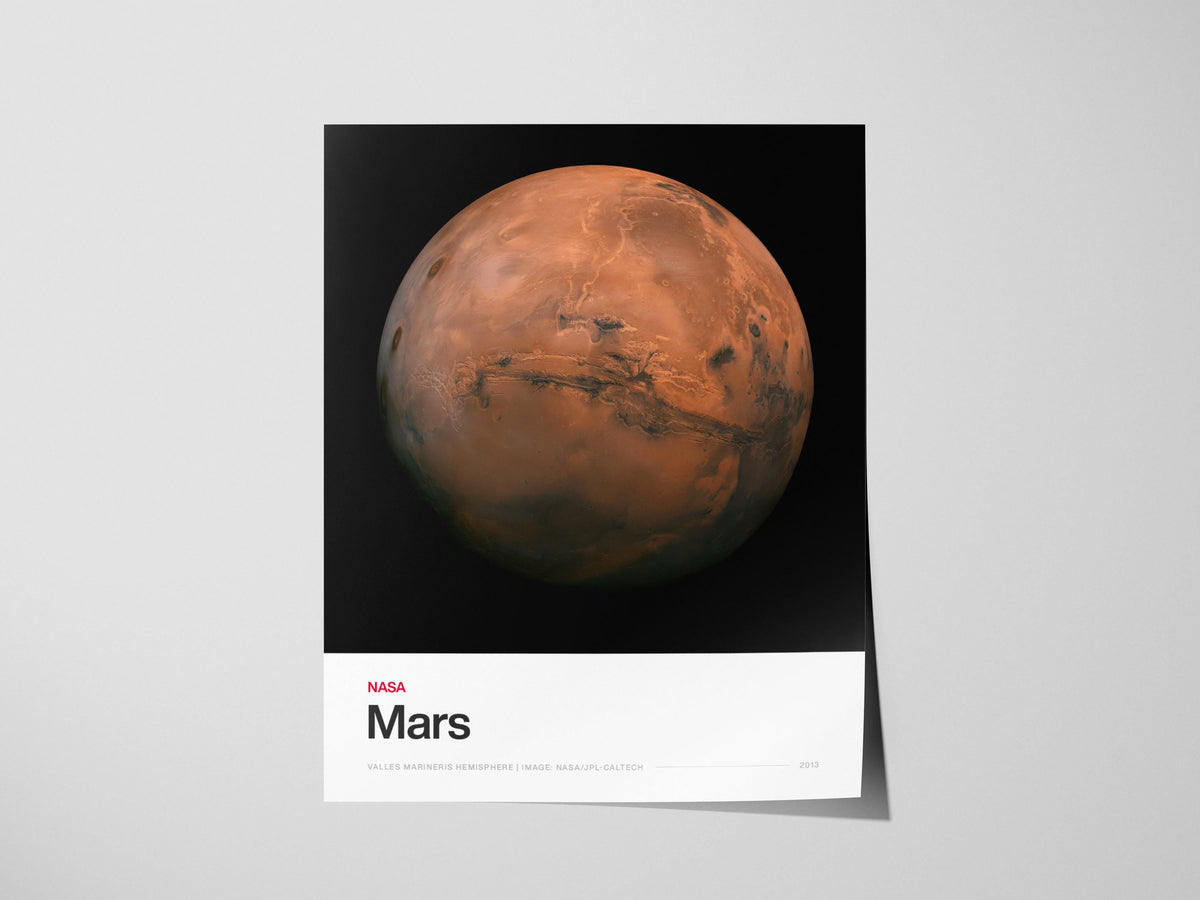 Mars Poster | Nasa Art Print — view 3