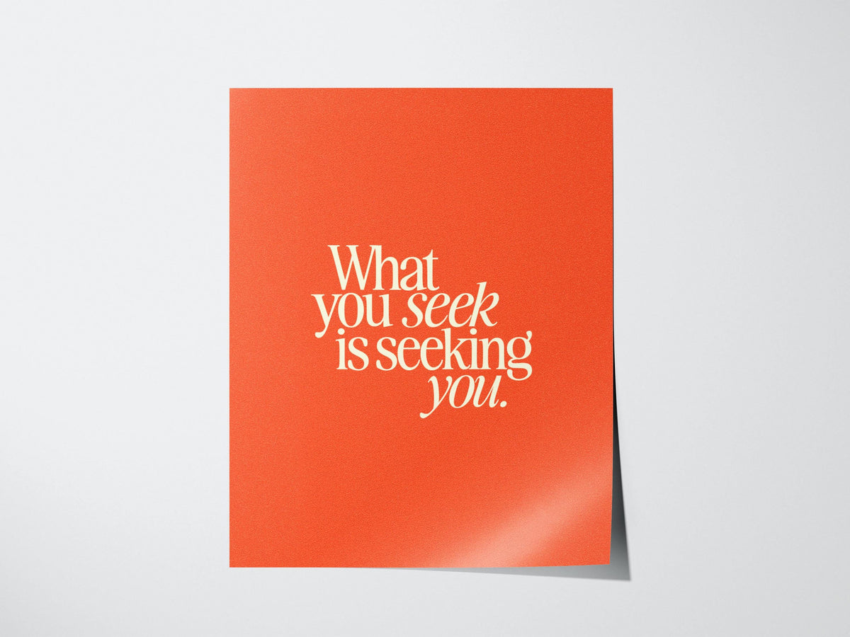 Inspirational Quote Poster | Typography Art Print — view 3