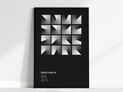 Minimalist Abstract Poster | Typography Art Print
