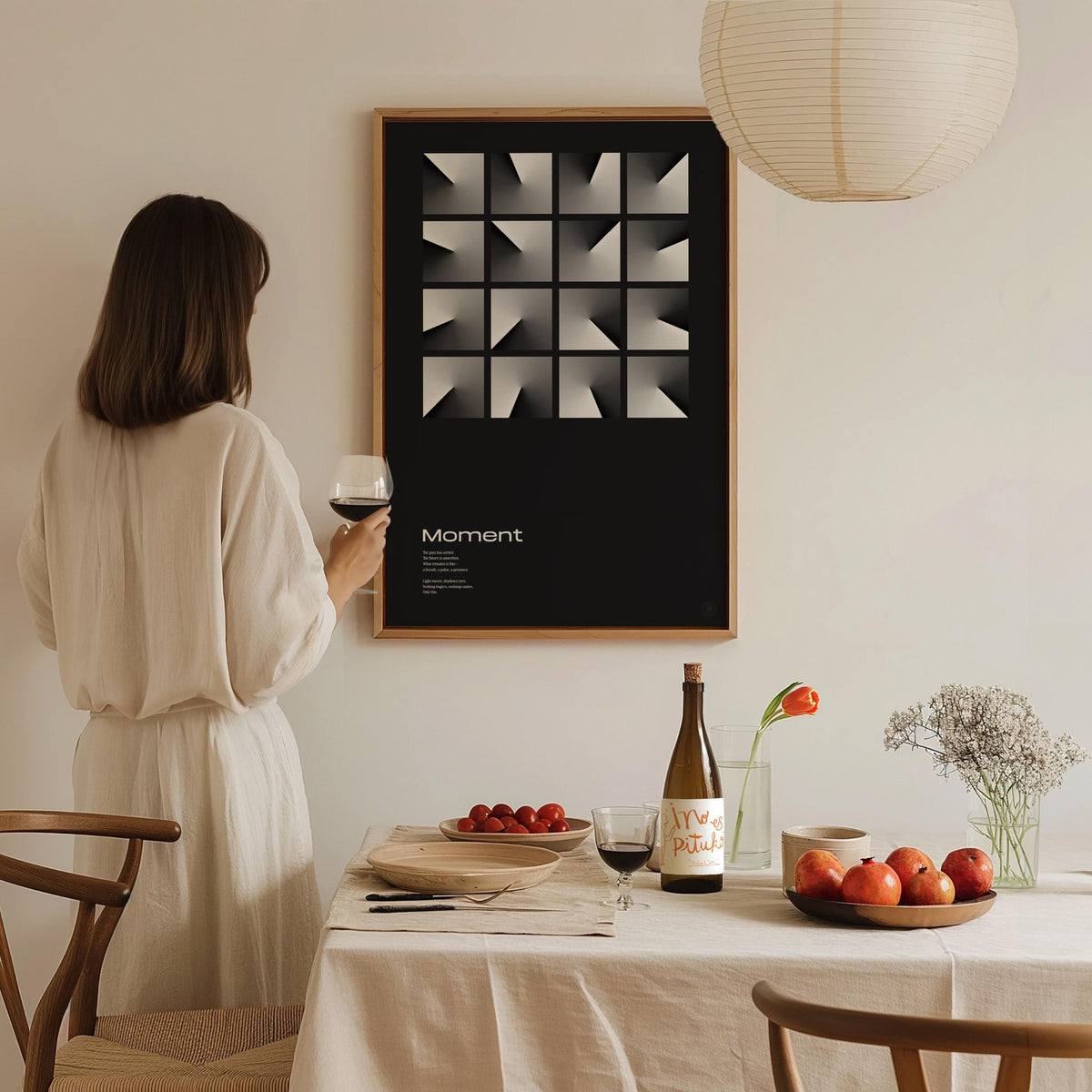 Minimalist Abstract Poster | Typography Art Print — view 7
