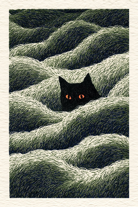 Cat Lurks Deep