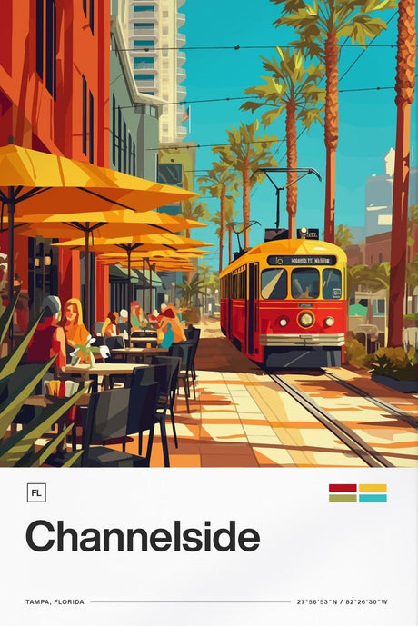 Channelside, Tampa Poster