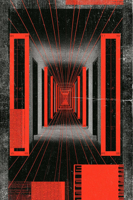Corridor Radiates Red