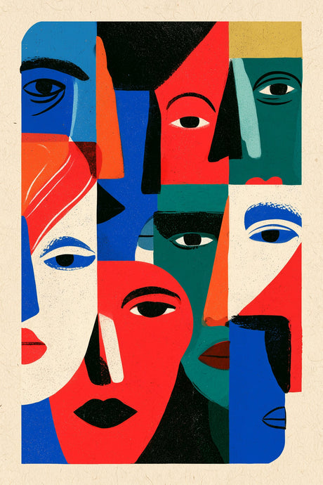 Crowd Wears Faces