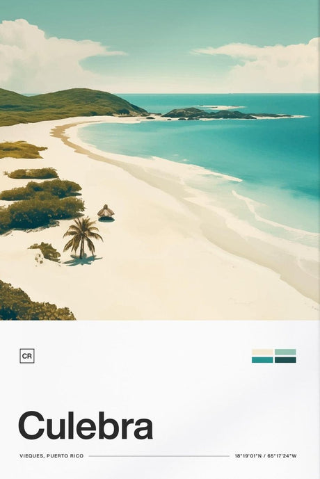 Culebra, Puerto Rico Poster
