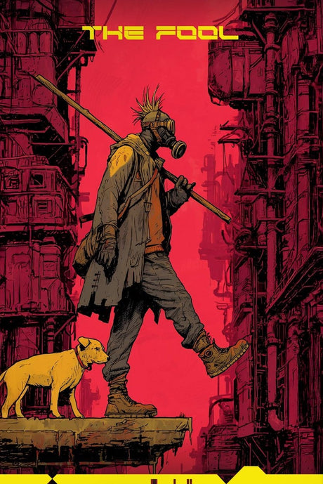 Cyberpunk Tarot: The Fool Poster