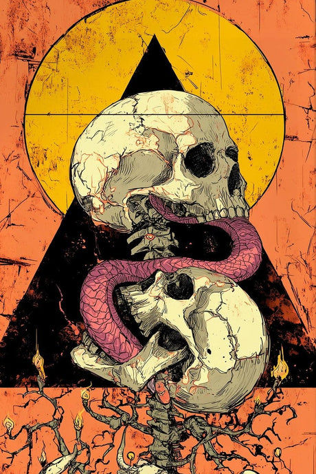 Cyberpunk Tarot: The Lovers Poster