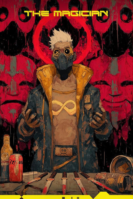 Cyberpunk Tarot: The Magician Poster