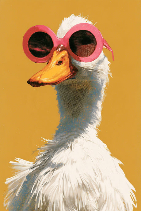 Duck in Pink Shades