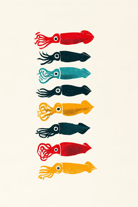 Five Squid Stack