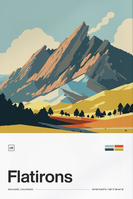 Flatirons Poster