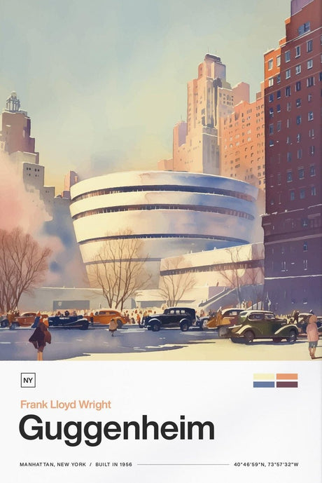 Guggenheim Museum Poster
