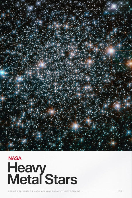 Heavy Metal Stars Poster
