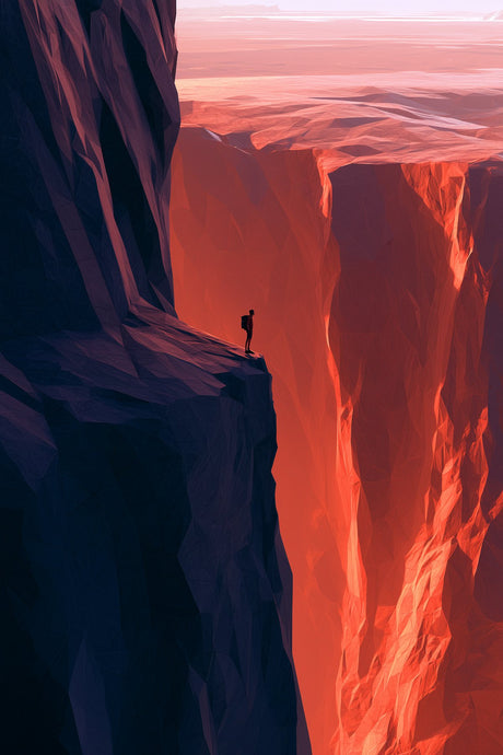 Hiker Finds the Edge