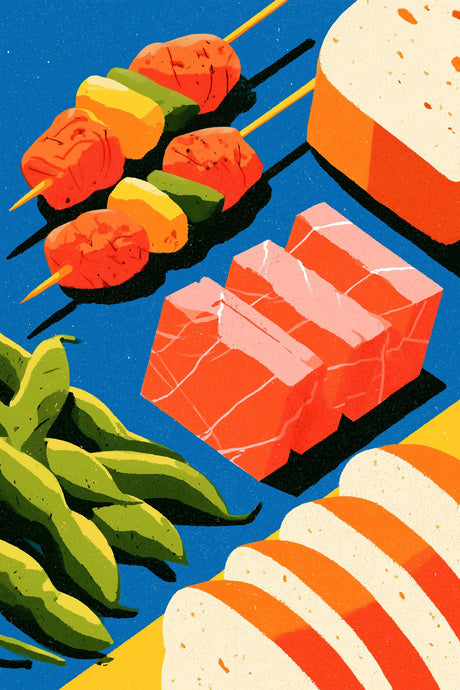 Japanese Seafood Still Life