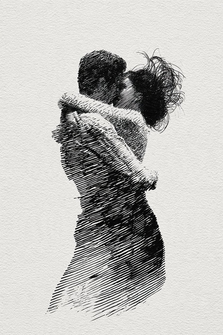 Lovers Almost Kiss
