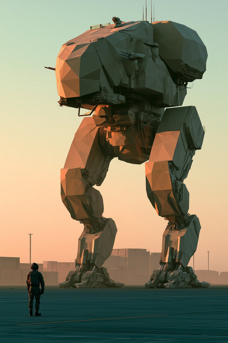 Mech Waits Dawn
