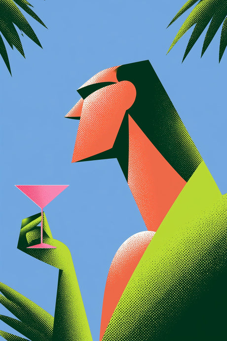 Modernist Sips Pink