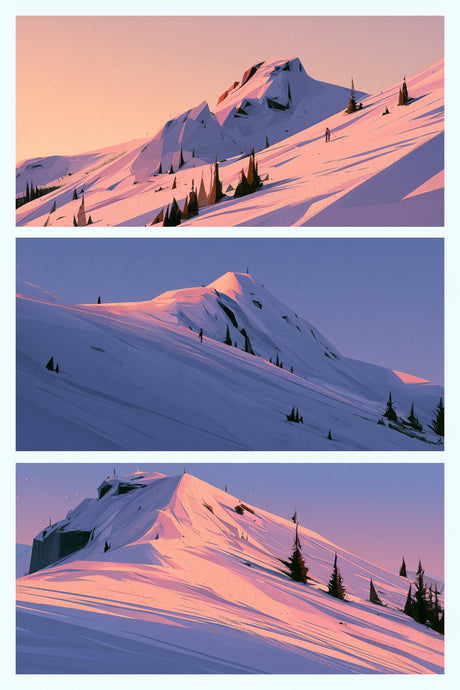 Mountain Waits Dusk