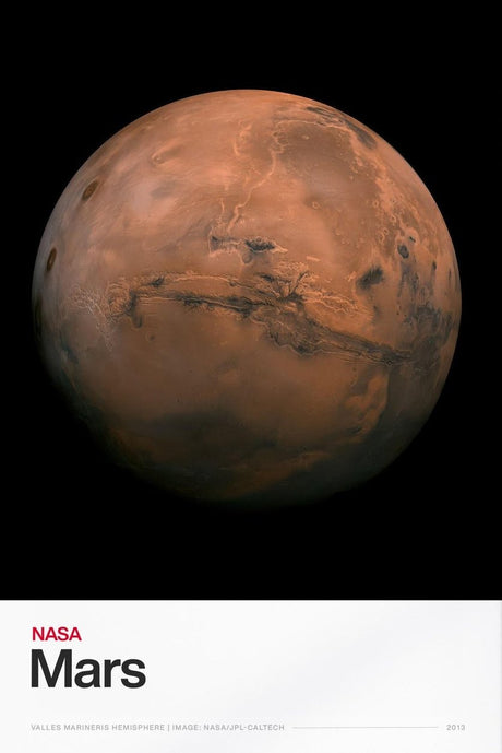 NASA Mars Poster