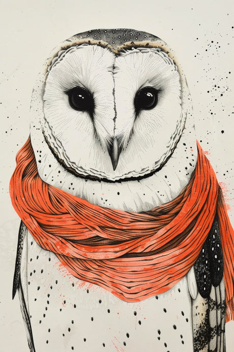 Owl in Scarf