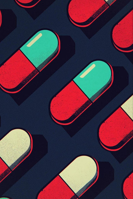 Pop Art Pill Poster