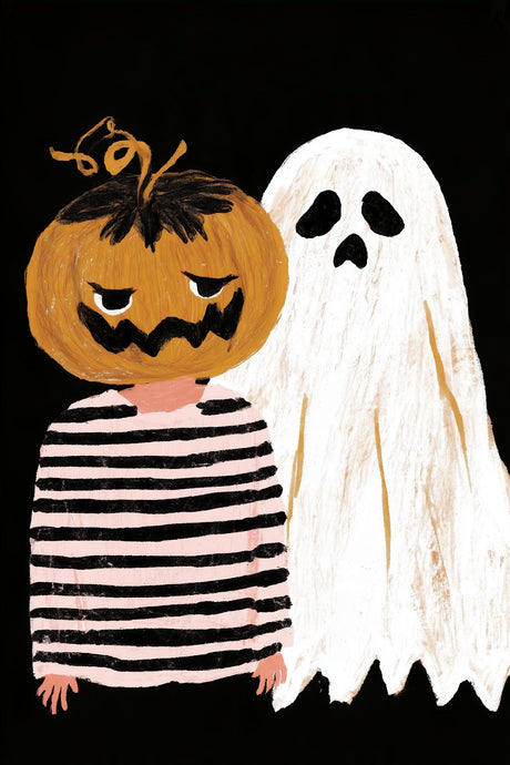 Pumpkin and Ghost
