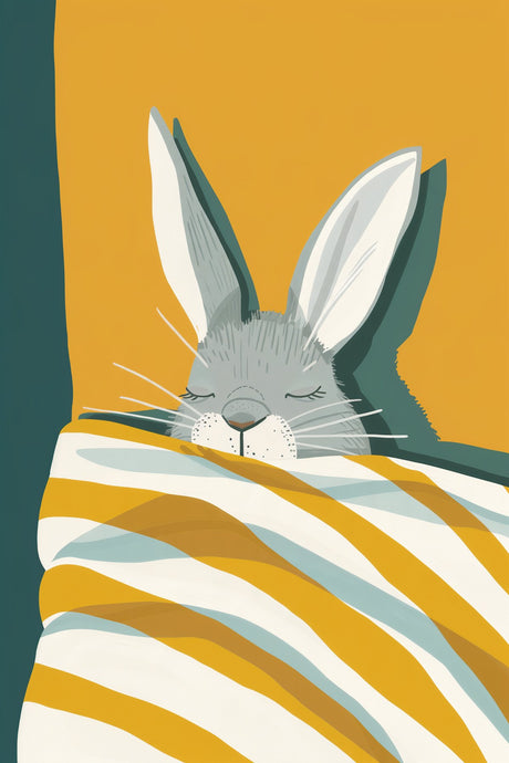 Rabbit Under Quilt